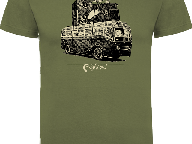 Camiseta Autobus Kaki